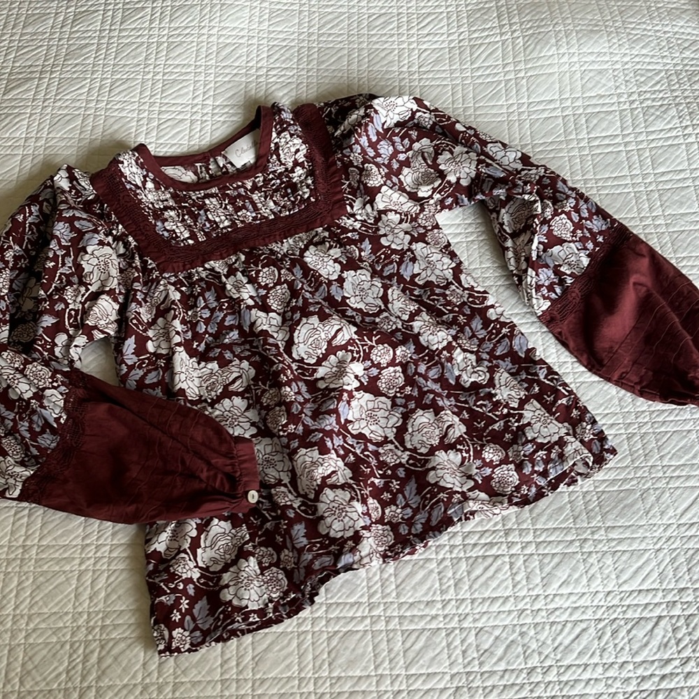 NWOT Floral Cleobella Top